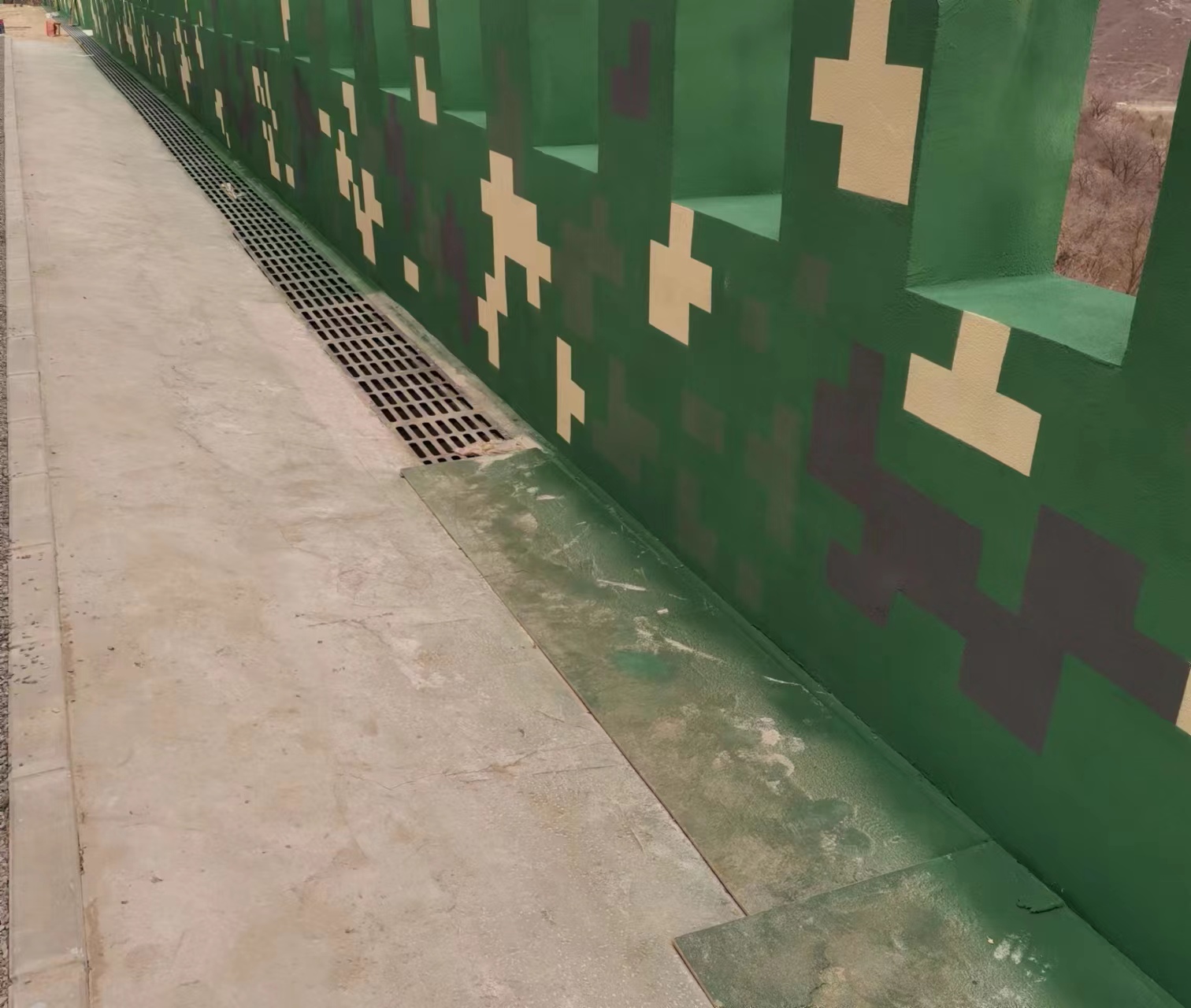 丽水围墙迷彩喷涂,数迷彩漆